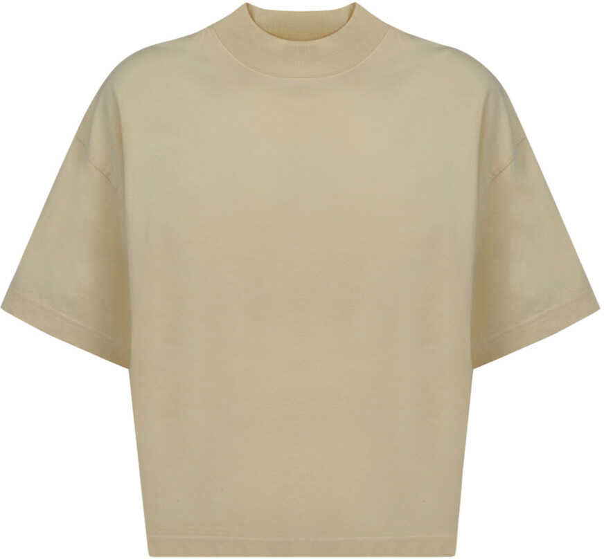 Acne Studios T-Shirt AL0153 STRAW YELLOW