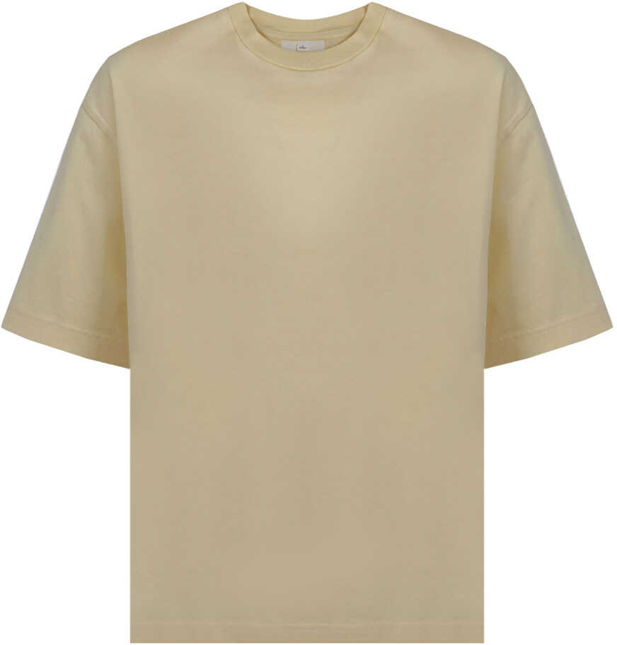 Acne Studios T-Shirt AL0195 STRAW YELLOW