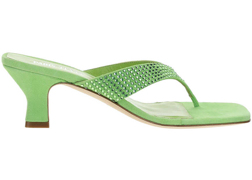 Paris Texas Holly Portofino Sandal PX767XSACH LIGHT GREEN