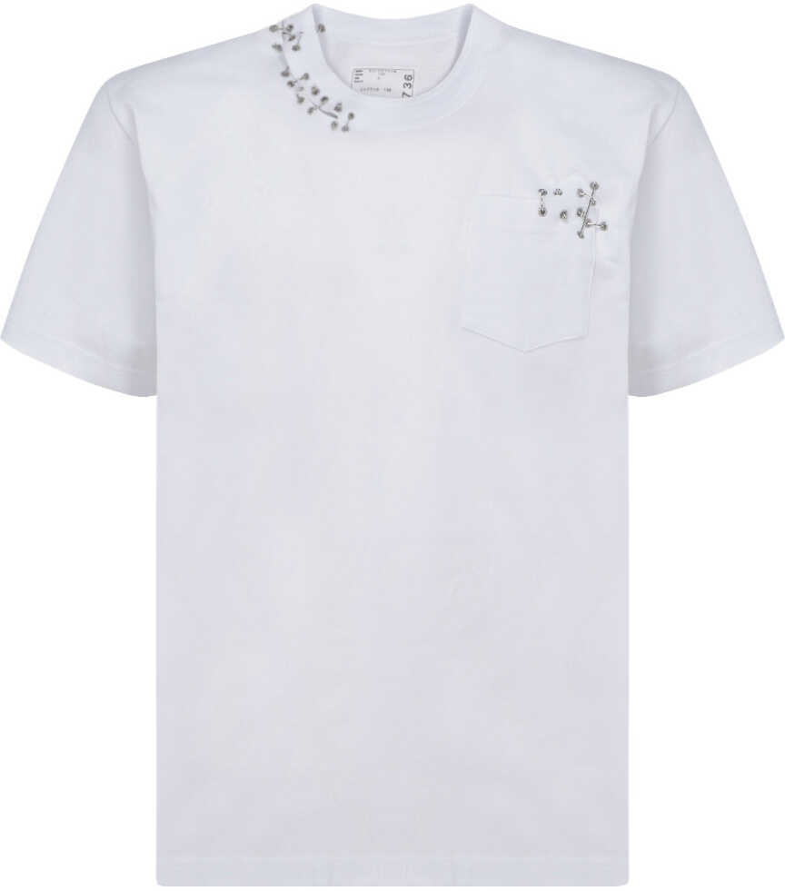 Sacai T-Shirt 2202736M WHITE