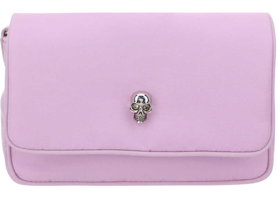 Alexander McQueen Small Skull Shoulder Bag 66611916X12 LILAC