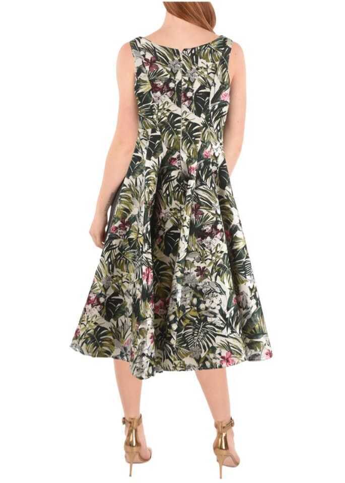 Rochii scurte Philipp Plein Couture Floral-Print Its Your Decision Sleeveless A-Line Dr Multicolor Femei (BM 8752059) 2