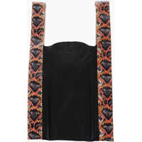 Genti de umar Mm11 Leather Tote Bag With Snake-Detailing Femei