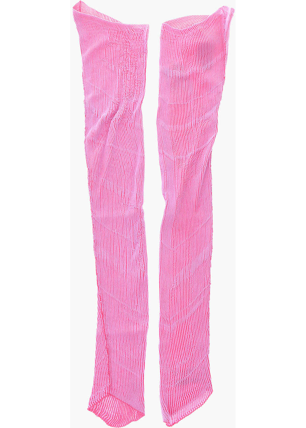 Maison Margiela Mm6 Cotton Blend Leg Warmers Pink