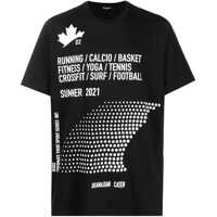 Tricouri Crew Neck Dominate Sport Printed T-Shirt Barbati