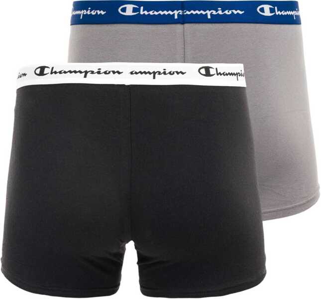Chiloti Champion 2-Pack Boxer Shorts Black/Grey Barbati (BM 8752515) 2