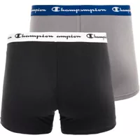 Chiloti pentru Barbati - Chiloti Champion 2-Pack Boxer Shorts Black/Grey Barbati (BM 8752515) - B-mall.ro