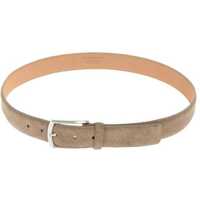 Curele pentru Barbati - Curele Ermenegildo Zegna Zzegna Luxury 30Mm Suede Leather Belt Brown Barbati (BM 8753379) - B-mall.ro