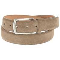 Curele Zzegna Luxury 30Mm Suede Leather Belt Barbati