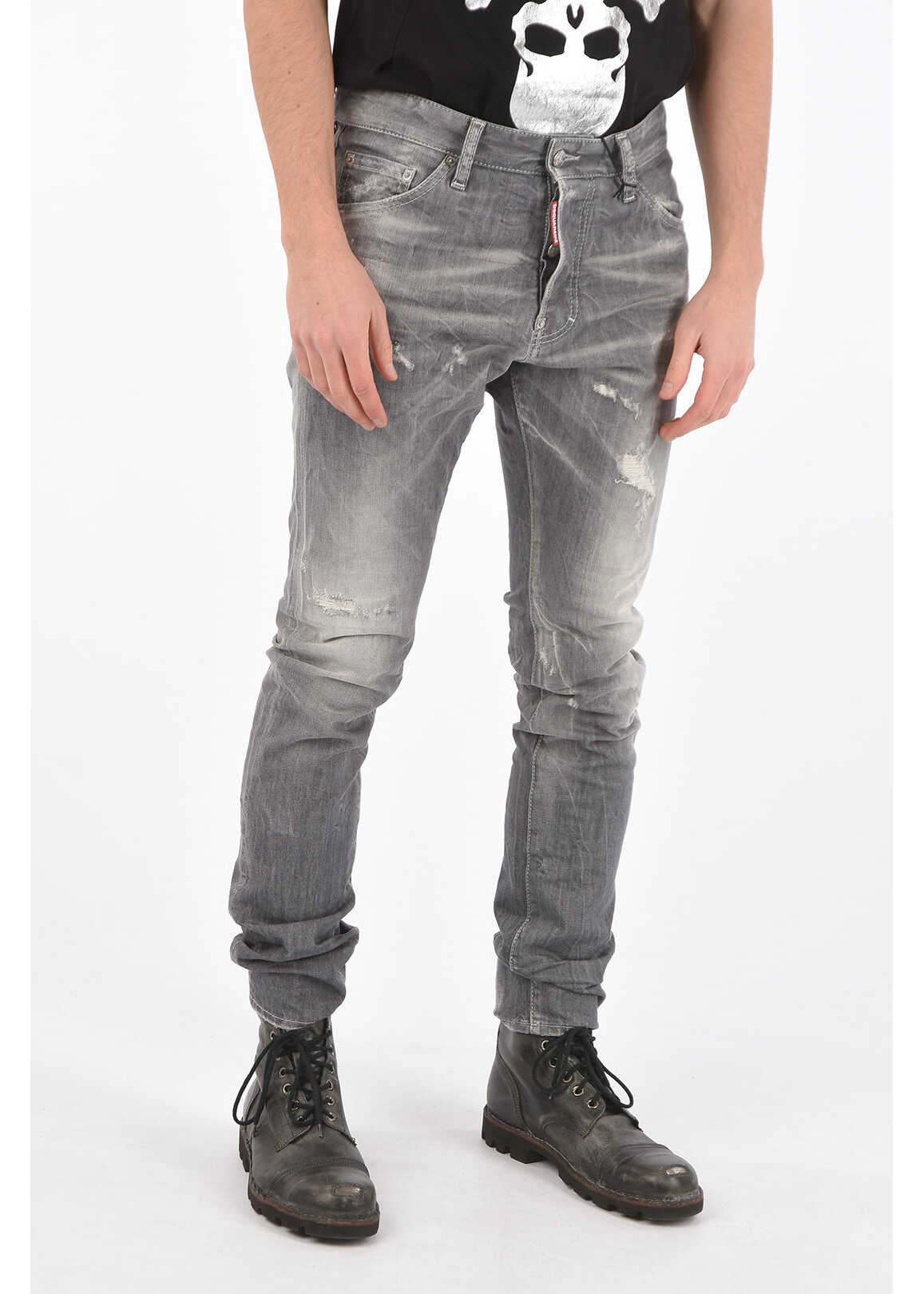 DSQUARED2 5 Pocket Cool Guy Fit Denims Gray
