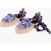 Espadrile Raffia Sole Platform Espadrillas With Rope Straps Femei