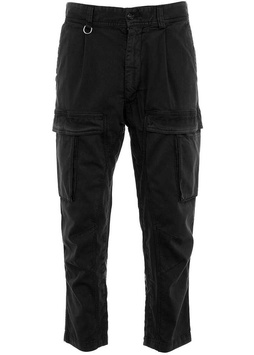 Paolo Pecora Cargo pants Black