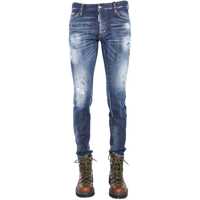 Blugi slim fit Distressed Bros Slim Fit Denims Barbati