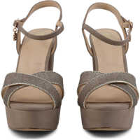 Sandale cu platforma Laura Biagiotti Dama - Sandale cu platforma Laura Biagiotti 6118 BROWN Femei (BM 8756949) - B-mall.ro