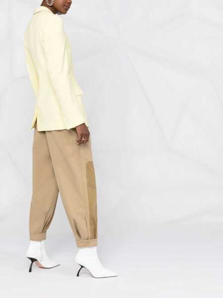 Sacouri Stella McCartney Double-Breasted Jacket YELLOW Femei (BM 8757351) 4