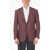 CORNELIANI Hopsack Leader Soft Blazer With Patch Pockets Pink