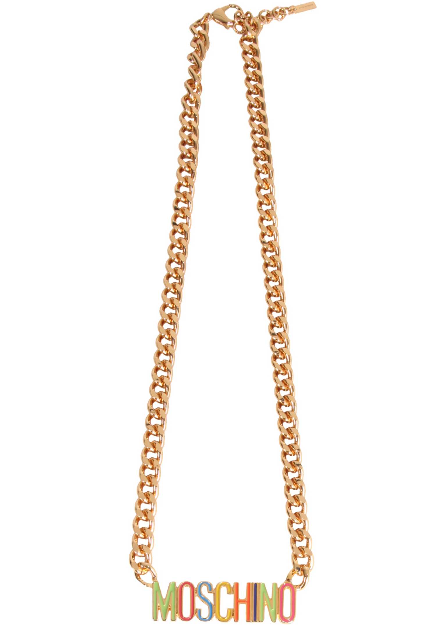 Moschino Necklace With Logo MULTICOLOUR image4