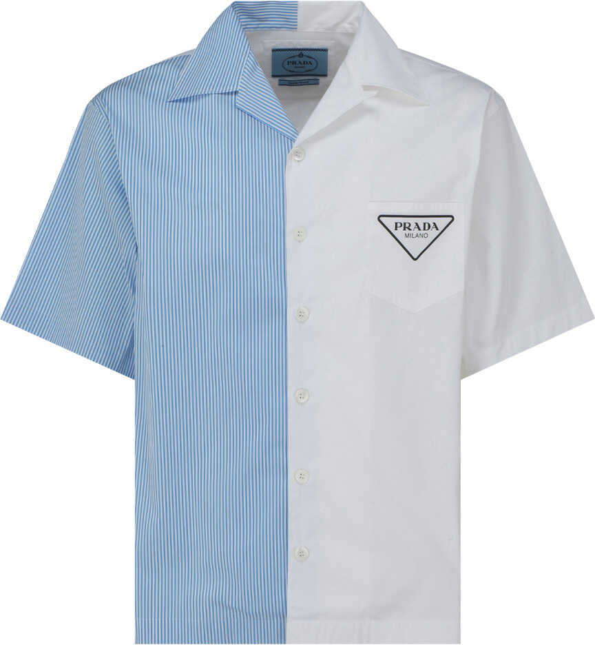 Prada Shirt UCS406S21210HH CIELO