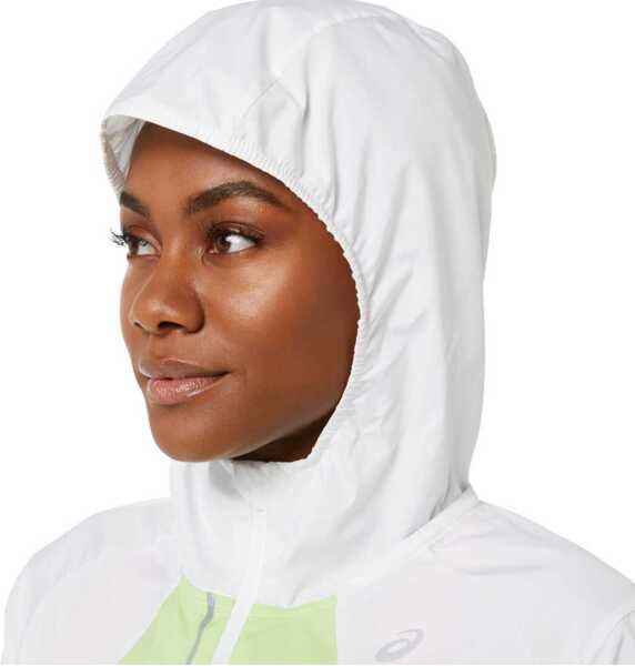 Jachete ASICS Lite-Show Jacket White Femei (BM 8759385) 3