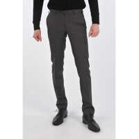 Pantaloni eleganti District Check Academy Pants With Belt Loops Barbati