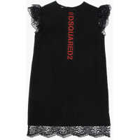 Rochii Crew-Neck Dress With Lace Details Fete