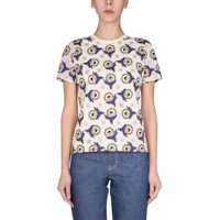 Tricouri Floral Pattern T-Shirt Femei