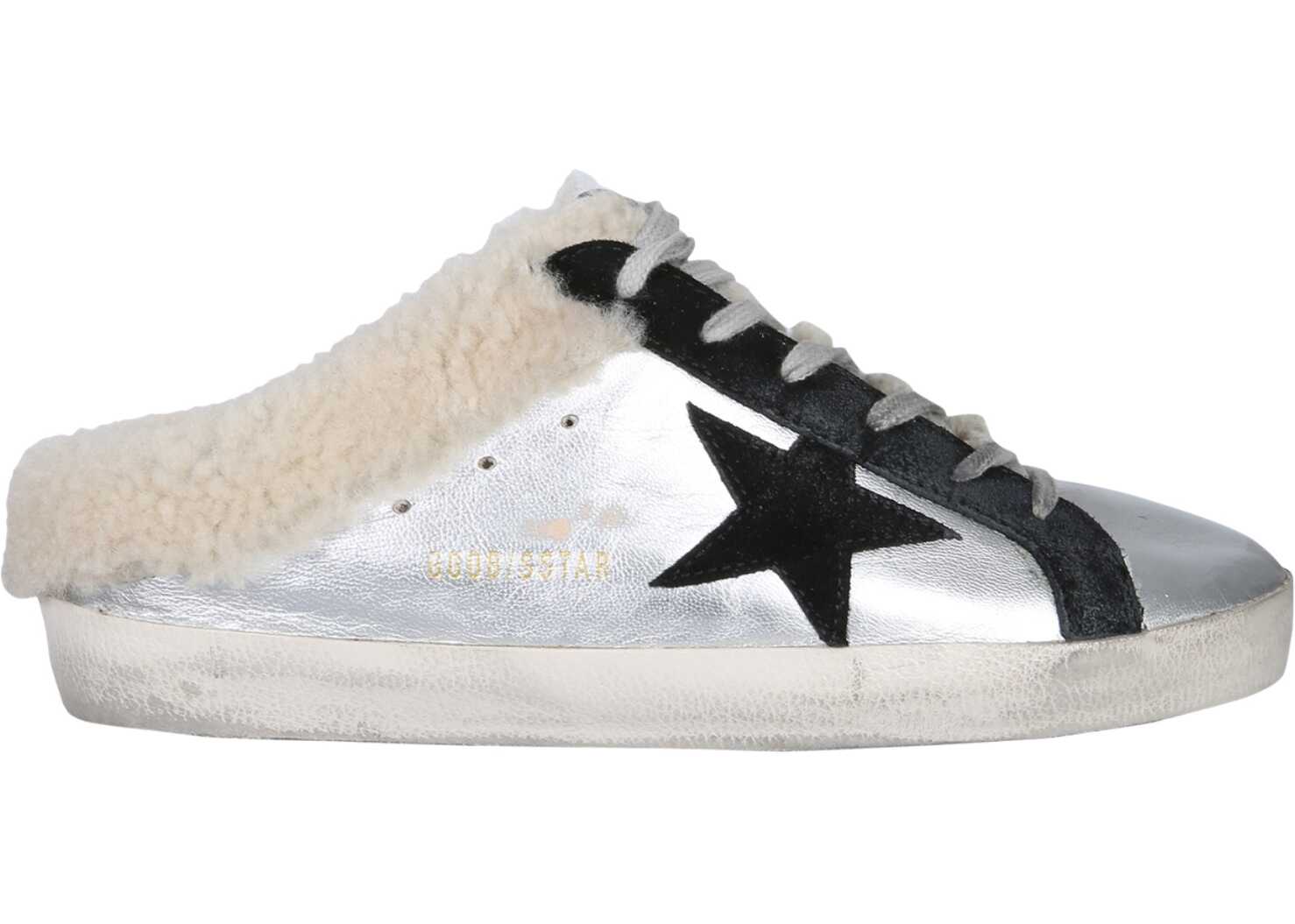 Golden Goose Superstar Mule Sneakers GWF00110_F00230770149 SILVER