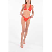 Bikini Dama - Bikini Karl Lagerfeld Tie-Side Bikini Bottoms Red Femei (BM 8760642) - B-mall.ro