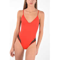 Costume de baie intregi Sheer Details One Piece Swimsuit With Back Neckline Femei