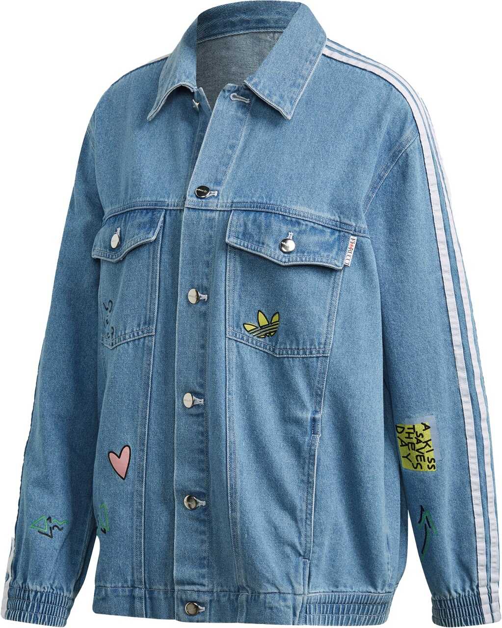 adidas x Fiorucci Denim Jacket FL4147 Blue