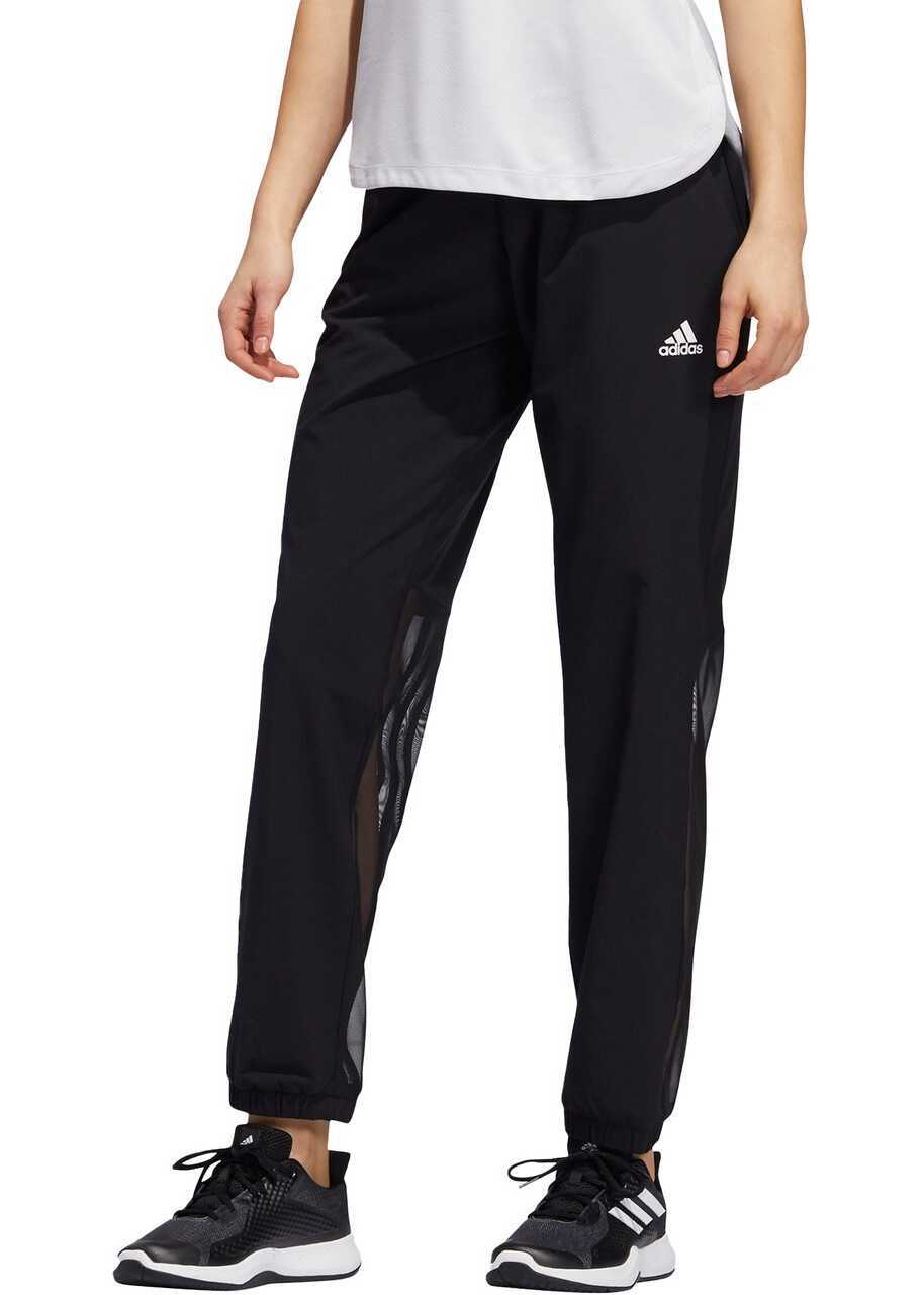 Pantaloni de trening adidas Woven Long 3-Stripes FT3071 Black Femei (BM 8760807) 3