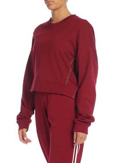 Bluze de trening Y-3 Cropped Yohji Love Sweatshirt DY7230 Burgundy Femei (BM 8761470) 3