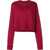 Y-3 Cropped Yohji Love Sweatshirt DY7230 Burgundy