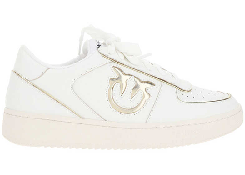 Pinko Bondy Basket Sneakers 1H210WY84V BIANCO/ORO