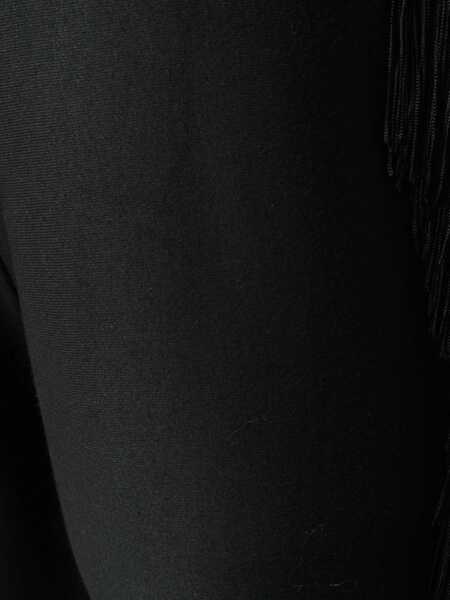 Pantaloni casual Philipp Plein Couture Fringed And Studded Revenge Jogger Pants Black Femei (BM 8762661) 5