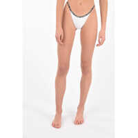 Bikini High Cut Bikini Bottom With Logo Band Femei