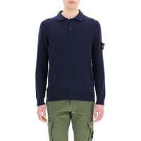 Tricouri Polo Brushed-Effect Polo Sweater Barbati