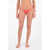 Karl Lagerfeld Printed High Cut Tie Side Bikini Bottom Pink