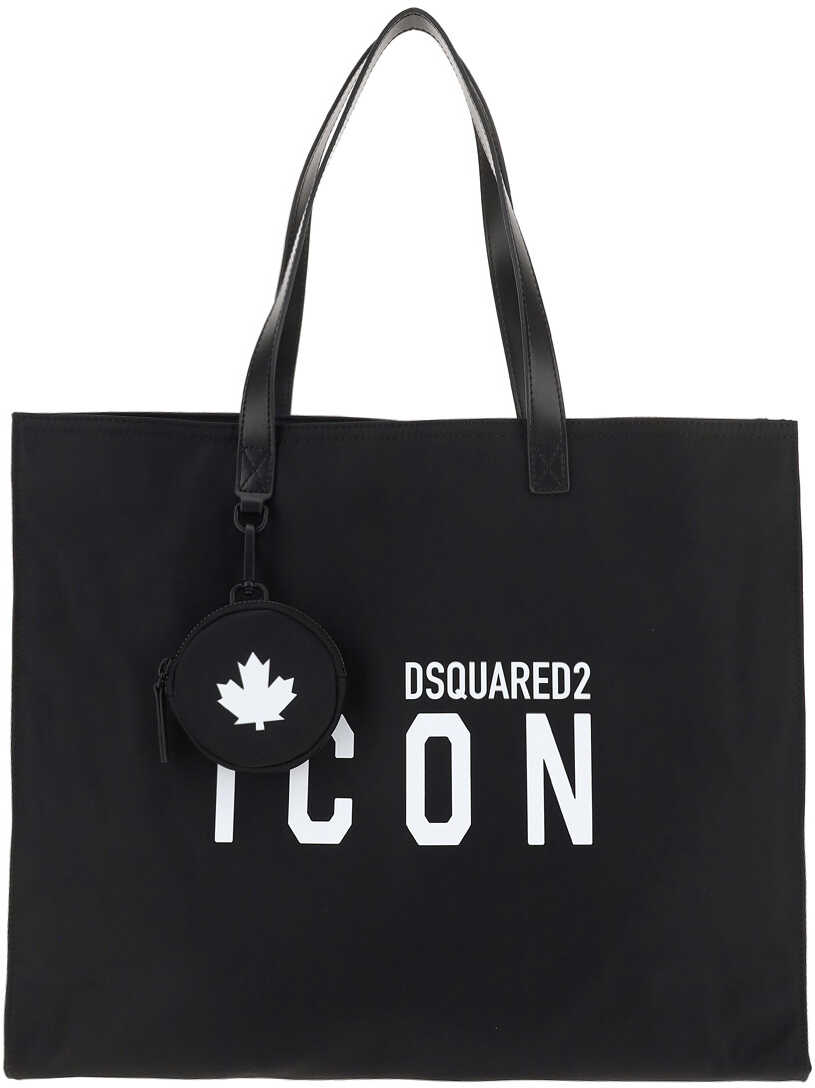 DSQUARED2 Shopping Bag SPW005211703199 BLACK