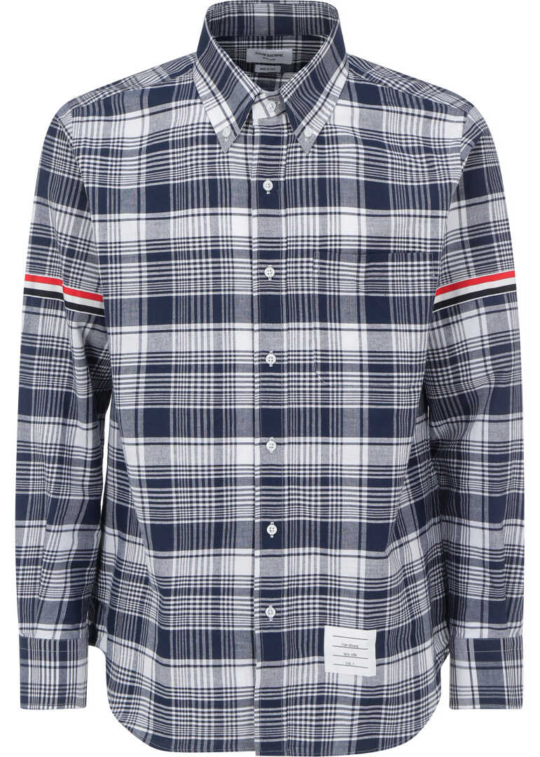 Thom Browne Shirt MWL301A07847 NAVY