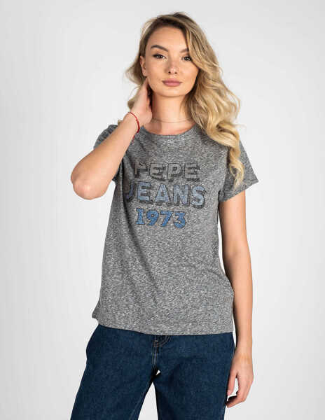 Tricouri Pepe Jeans Bibiana PL504817 Szary Femei (BM 8764785) 2