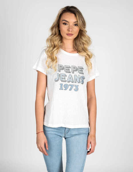 Tricouri Pepe Jeans Bibiana PL504817 Biay Femei (BM 8764785) 2
