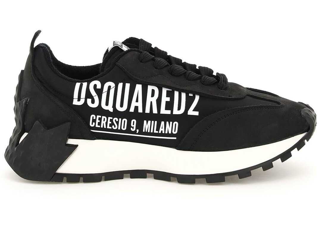 DSQUARED2 Maple 64 Sneakers SNM0232 09704839 NERO BIANCO