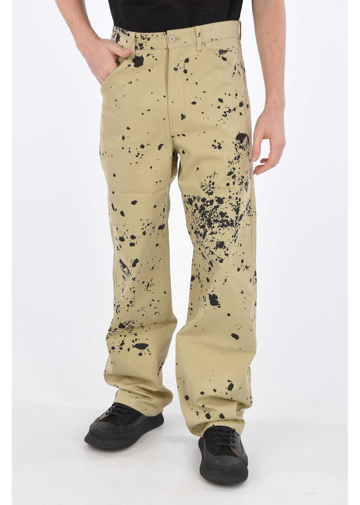 OAMC Printed Pants Beige