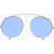 OAMC Interchangeable Aviator Lenses Silver