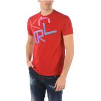 Tricouri Crew-Neck Neon Karl T-Shirt Barbati