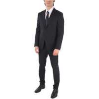 Costume Zzegna Side Vents Notch Lapel 2-Button Suit Barbati