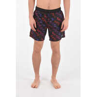 Bermude Printed Neon Aop Swim Shorts Barbati
