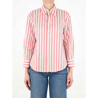 Camasi casual Striped Shirt Femei