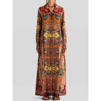 Rochii elegante Paisley Print Chemisier Femei